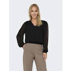 Cropped - Dame Bluser Only Cropped V-hals Top