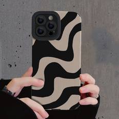 Shein Creative Protective Zebra Stripe Case for iPhone 15/15 Plus/15 Pro/15 Pro Max