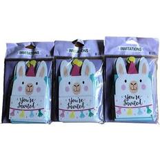 Creative Party Lama Einladungen You're Invited 8erPack Papier