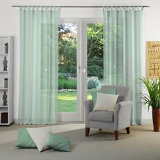 WIRTH Sunday loop curtain, semi -transparent