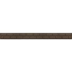 Brown Brick Rubber Edging 2 Brick Brown