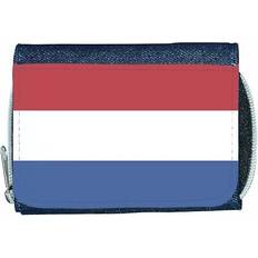 Wallets & Key Holders TeeTreeDesigns Netherlands flag denim wallet