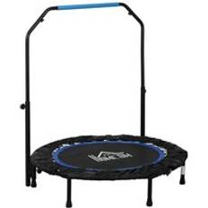 Mini trampoline Homcom 40" Foldable Mini Fitness Trampoline W/ Foam Handle