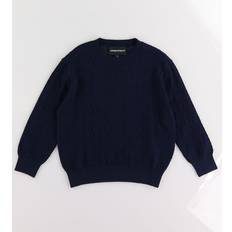 Emporio Armani Tröja - Akryl/Ull - Marinblå