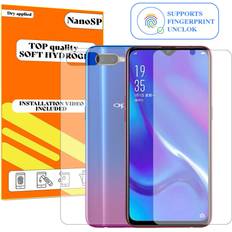 NanoSP Front back screen protector for oppo rx17 neo hydrogel film tpu
