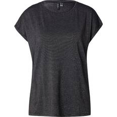 Damen - Silber Hemden Vero Moda T-Shirt 'VMLAVA' schwarz silber