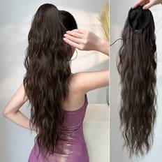 Shein Ponytail Extension Hair Long Natural Water Wave
