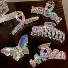 Plastic Hair Clips Shein YK Cool And Cute Butterfly Fish Tail Dragon Claw