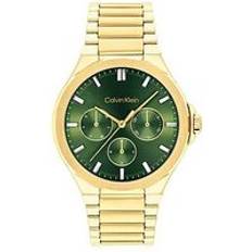 Calvin Klein Womens gold plated bracelet watch, Gold