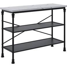 White Console Tables LPD FAIRMONT EFFECT Console Table