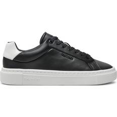 Calvin Klein Dam Sneakers Calvin Klein Leather Trainers Black