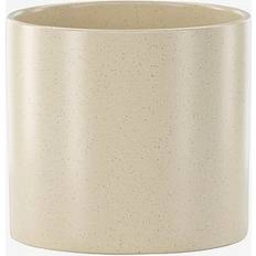 Krukor, Plantor & Odling Venture Home Sane Kruka Beige Stengods beige/svart