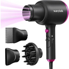 Hairdryers Wavytalk Ionic Hair Dryer 1875W Blow Dryer with Diffuser for Curly Hair