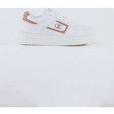 Champion Foul Play Plat Element BS Trainers - White/Pink