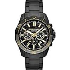 Armani Exchange Chronograph Black Watch, Black, Men