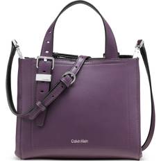 Handbags Calvin Klein Lowen Triple Compartment Crossbody - Plum