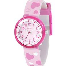 Tikkers Time Teacher Heart Printed Pink Silicone