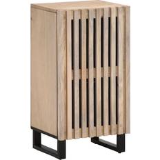 vidaXL Skänk 40 x 34 x 75 cm Massivt Mangoträ Sideboard