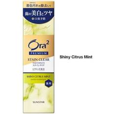 Sunstar Ora2 Premium Stain Clear Toothpaste Shiny Citrus Mint 100g