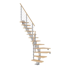 Trapper Dolle Frankfurt Kvartsvingstrappe Pearl Grey 240-279