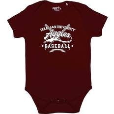 Garb Newborn Baby Boys and Girls Maroon Texas Aggies Otis Baseball Bodysuit Maroon