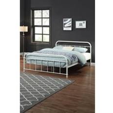 SlumberWorx Tewin Vintage Hospital Style Metal Bed Frame