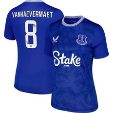 Castore Everton WSL Home Replica Shirt 2024-25 with Vanhaevermaet 8 Printing Womens