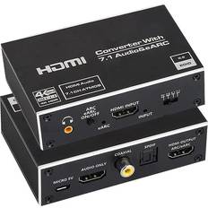 Audio extractor Nordic SGM-200 4K HDMI 2.0 Audio Extractor Converter with 7.1 Audio & eARC