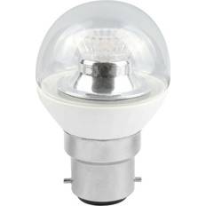 Light Bulbs Bell Lighting Bell Clear Round Dimmable Cool White LED Ball Bulb 2.1W B22