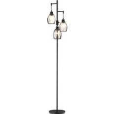 Homcom Industrial 3-Light Floor Lamp