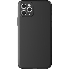 A-One Brand Galaxy M55 Mobilskal Soft Silikon Svart TheMobileStore Galaxy M55 tillbehör