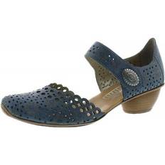 Rieker Heels & Pumps Rieker Mirjam 53 Mary Jane Womens Pump - Blue