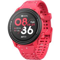 Red Sport Watches Coros Pace 3 with Silicone Band