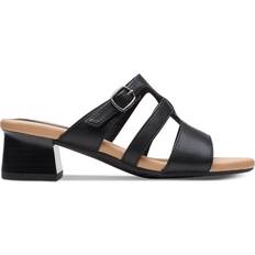 Clarks Women Heeled Sandals Clarks Desirae Palm - Black