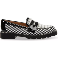 Textile - Women Loafers Betsey Johnson Darian - Black/White Multi