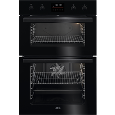 AEG Dual - Self Cleaning Ovens AEG DCB535060B Black