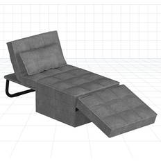 Bed, 4-in-1 Folding Convertible
