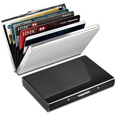 Lompakot Korttiteline Lokerolla RFID - Black