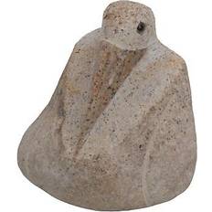 Garden Ornaments on sale AB Tools Small stork river rock hand carved stone decoration