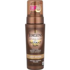 Natural Glow Instant Sun Sunless Tanning Mousse Light Bronze