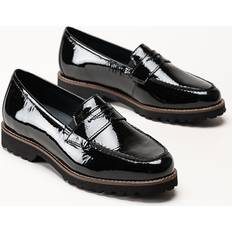 Sioux Meredith Svarta loafers lack Black