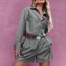 Shein Kalsonger Shein Randiga boxershorts