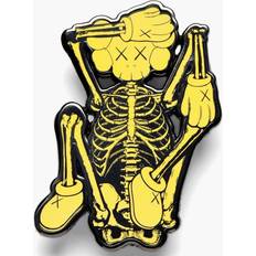 Yellow Brooches KAWS Skeleton Pin Yellow