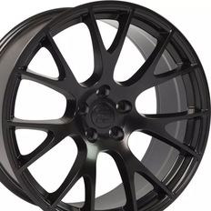 22" Car Rims OE Wheels ‎DG69 Satin Black 22x10 5x139.7 ET25 CB77.8
