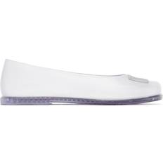 Rubber Low Shoes Melissa Ruby - Clear/White