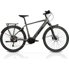 Shimano Deore - XXL E-Mountainbikes Airtracks 28 Inch Trekking Bike Nova Bosch Performance Line RD-T6000 Grey Herrcykel