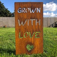 RW Norfolk Grown With Love Garden Decoration Garden Sign