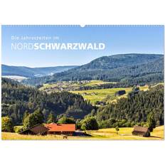 Calvendo The seasons in the Northern Black Forest Wall Calendar 2025 A2