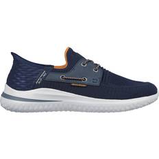 Skechers Wide Fit Trainers Skechers Delson 3.0 Roth M - Navy