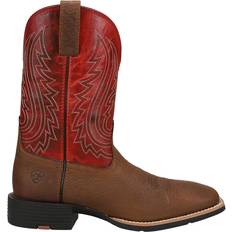 Men - Red Riding Shoes Ariat Sport Big M - Willow Branch/Bright Red